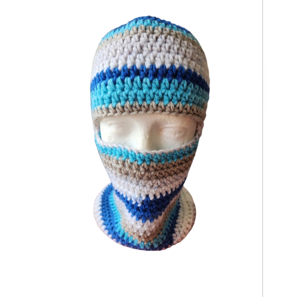 Ski Mask Winter Hat- Calm Stripes